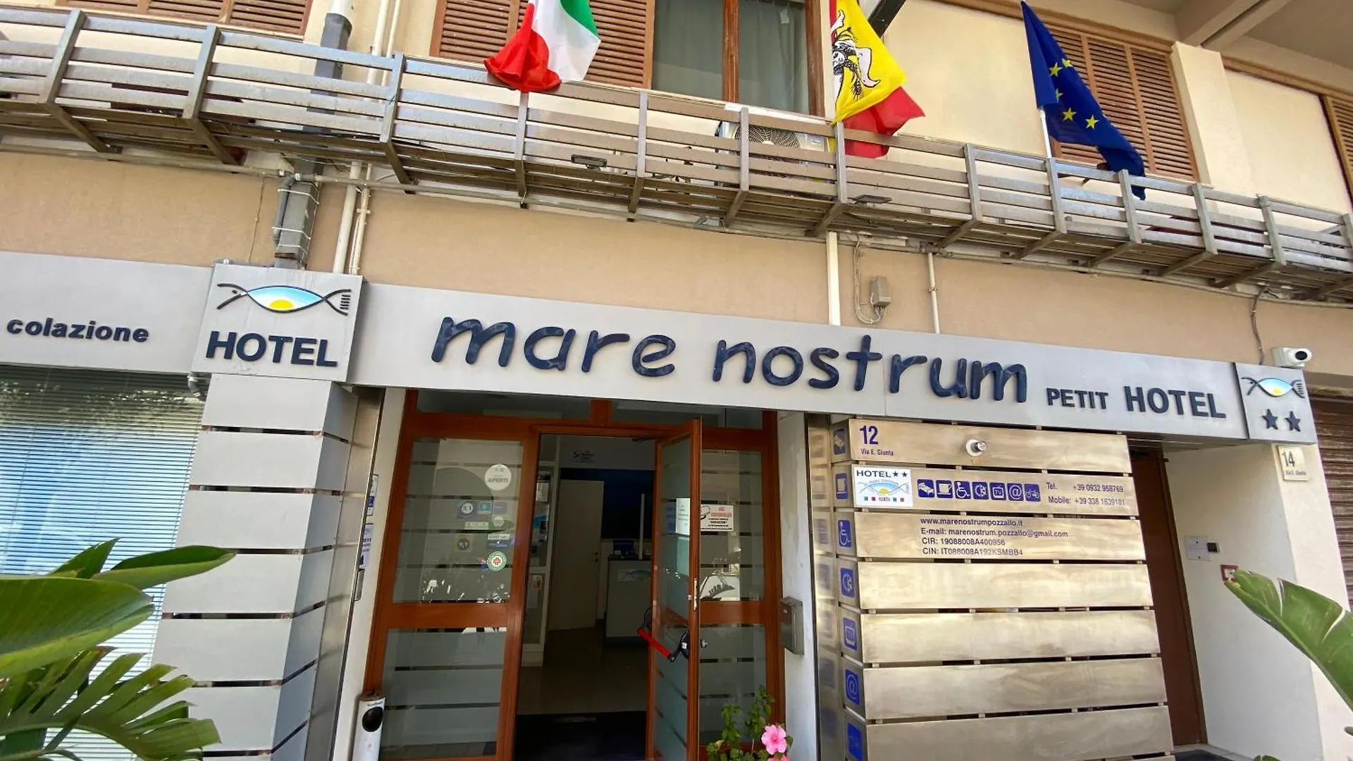 Mare Nostrum Petit Hôtel Pozzallo Italië